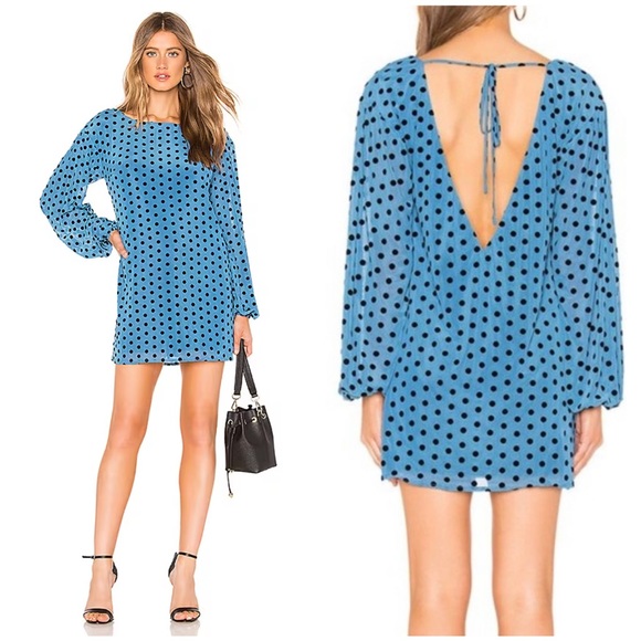 Lovers + Friends Dresses & Skirts - 24. Lovers & Friends Delaney Polka Dot Mini Dress Size S